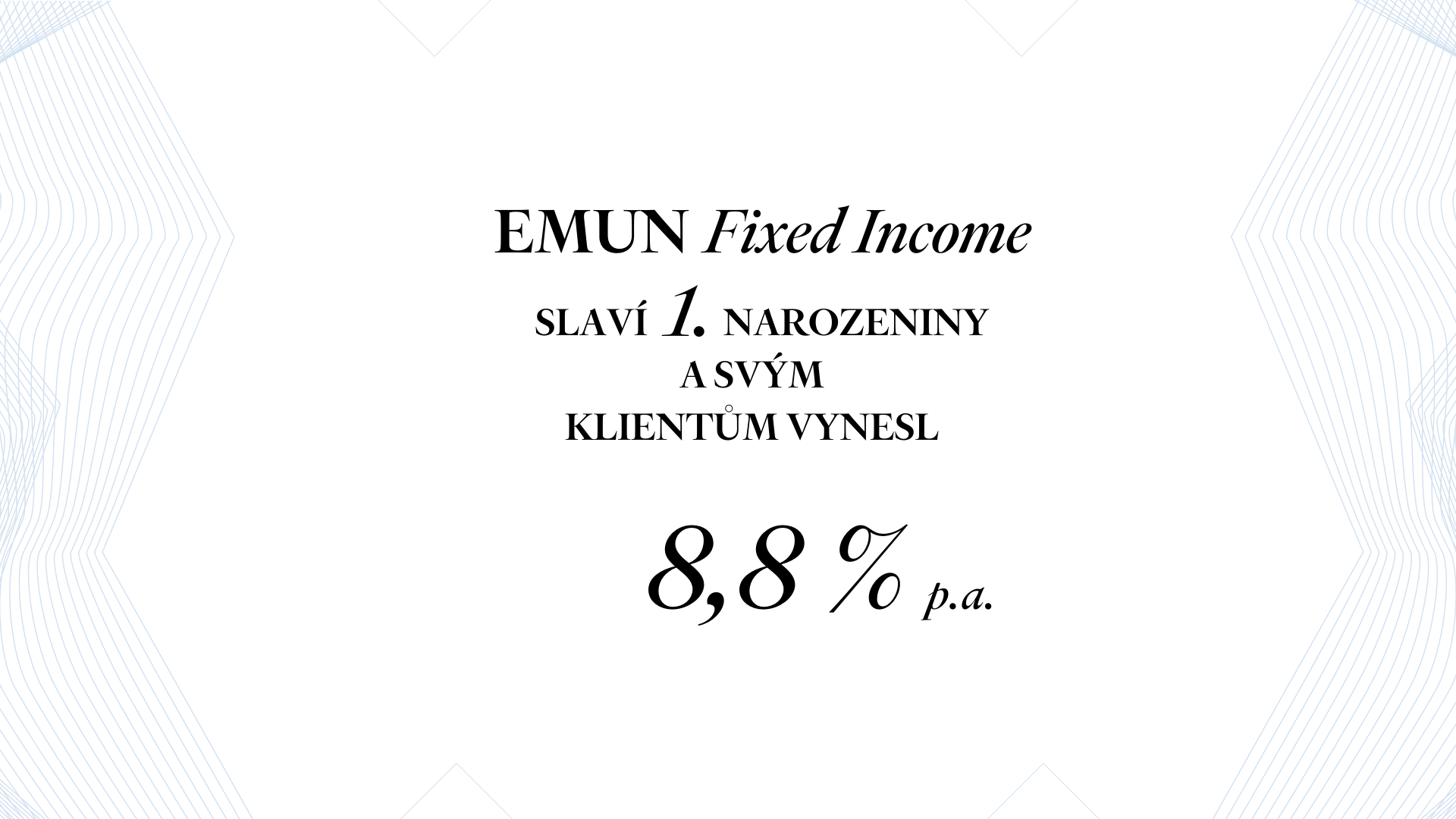 EFI 1 výročí